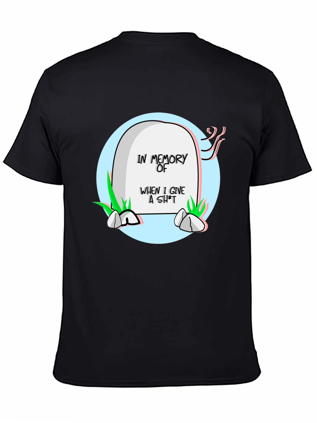 Funny Tombstone T-Shirt - In Memory Of