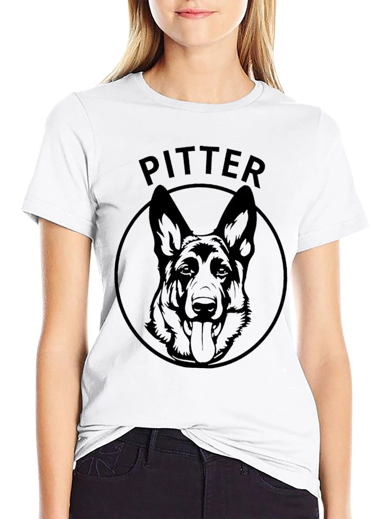 German Shepherd Pitter T-Shirt - Dog Lover Tee