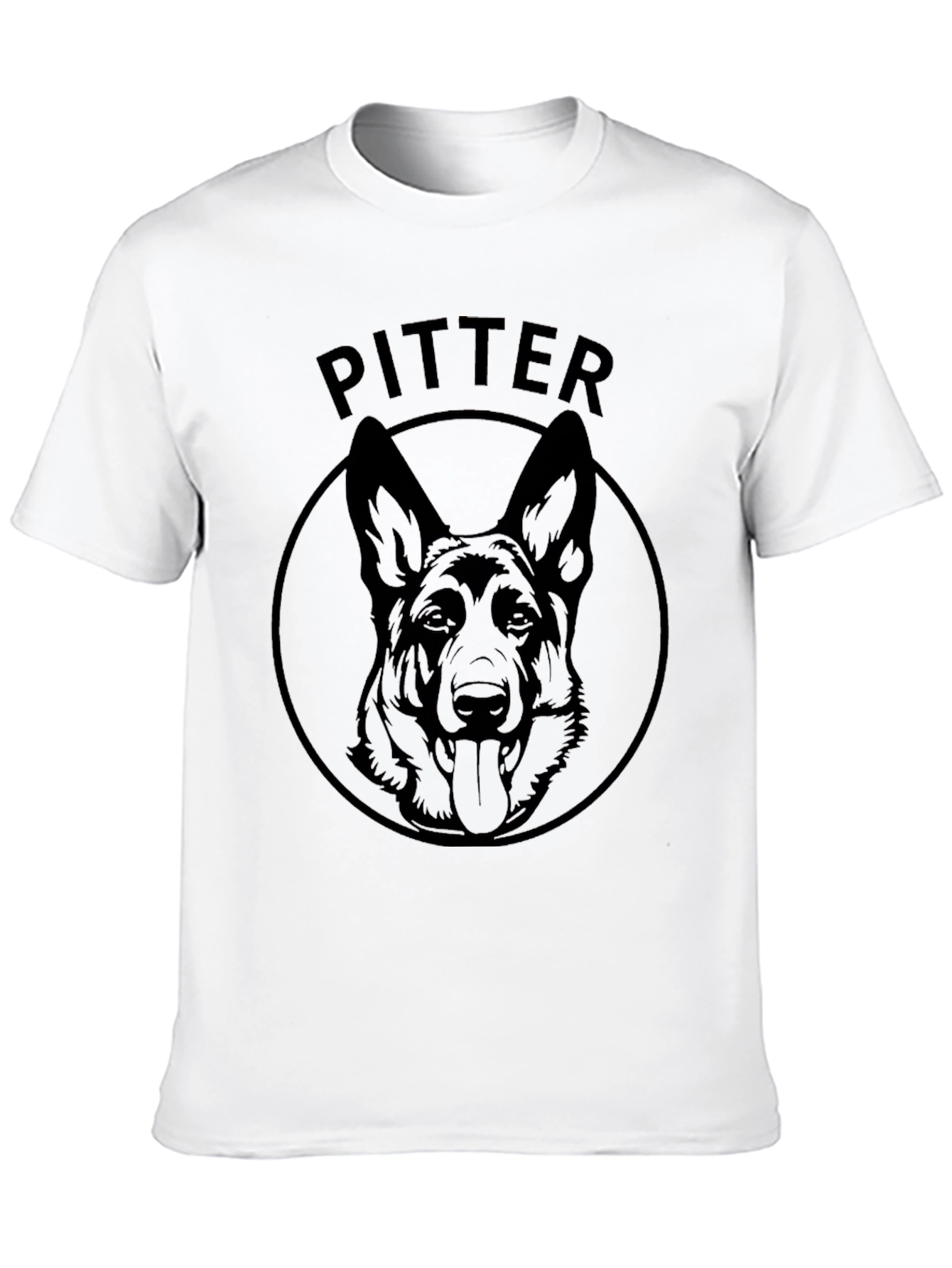 German Shepherd Pitter T-Shirt - Dog Lover Tee