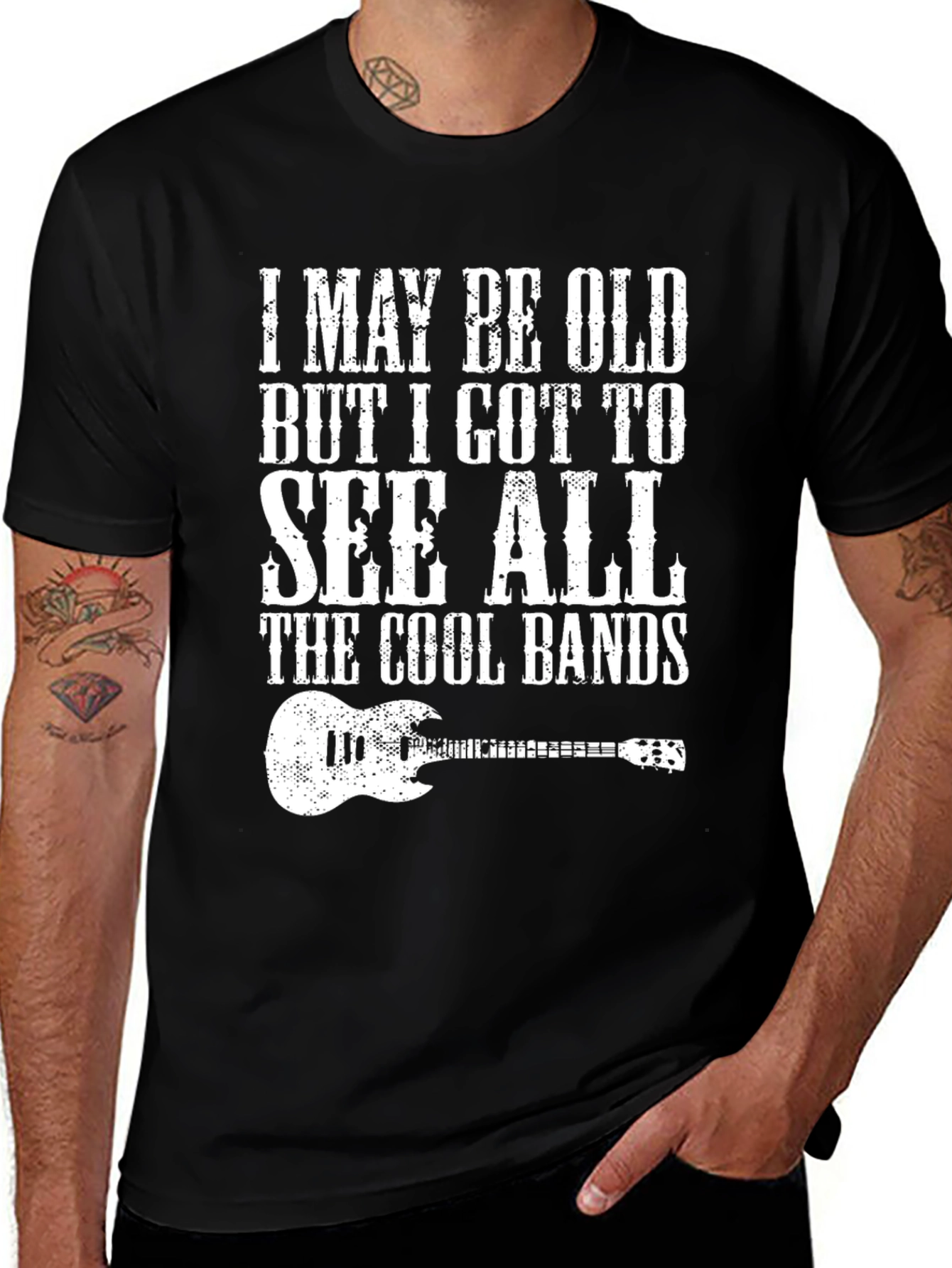 Cool Bands T-Shirt - Funny Graphic Tee