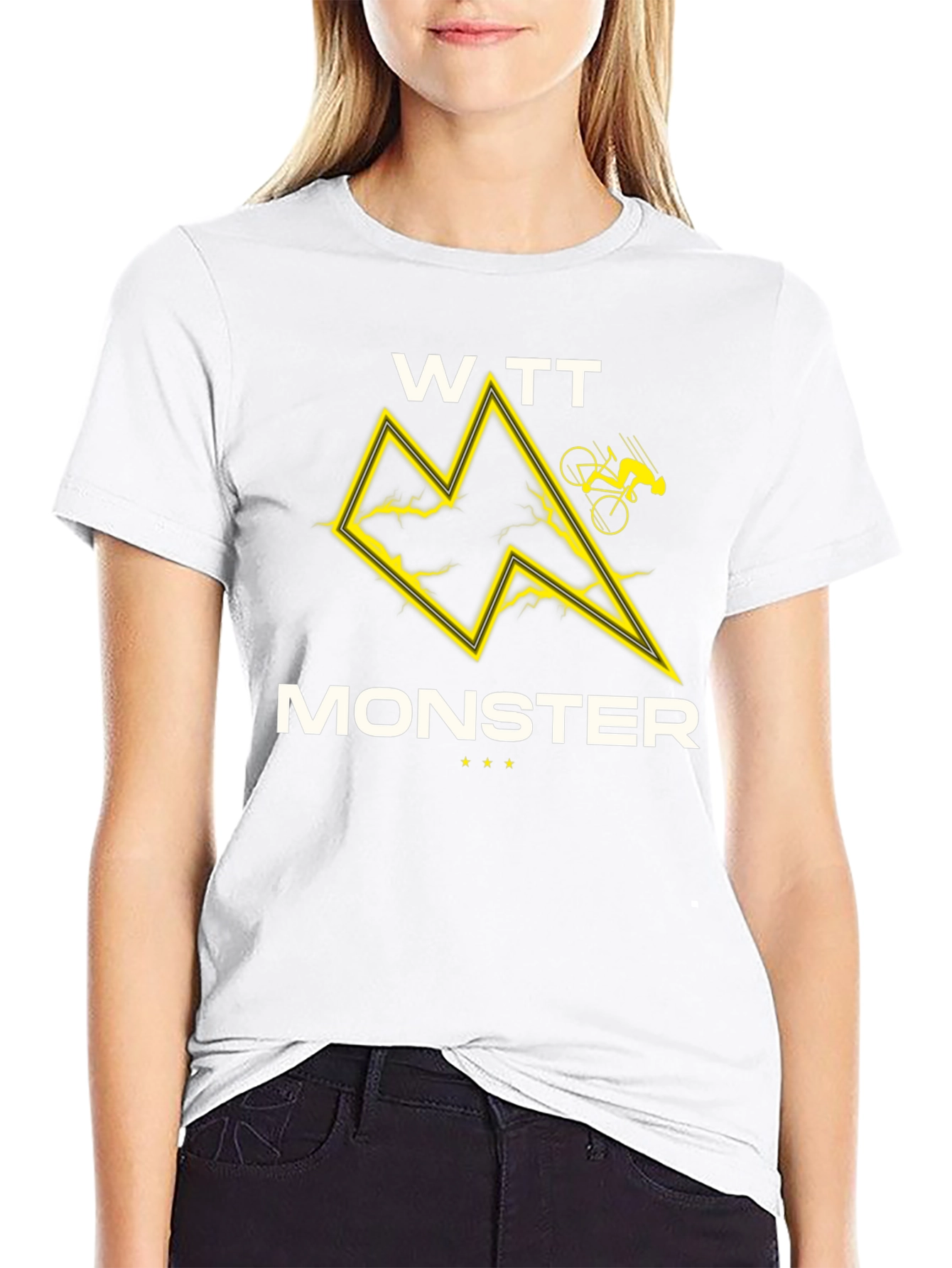 Watt Monster T-Shirt - Cycling Inspired Design