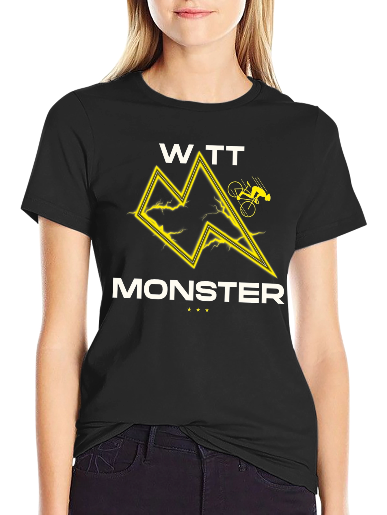 Watt Monster T-Shirt - Cycling Inspired Design