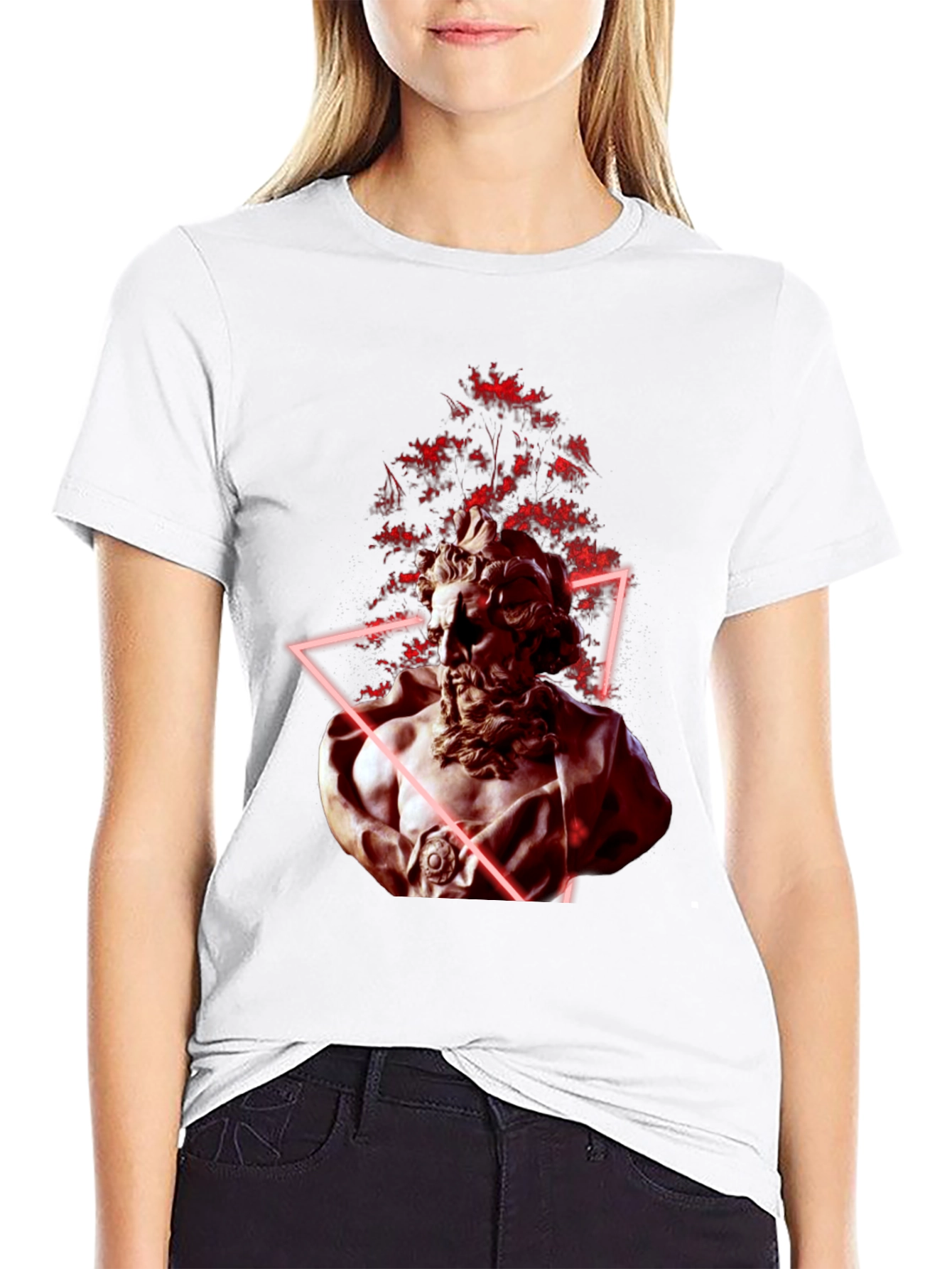 Statue Graphic Tee - Mens Black T-Shirt
