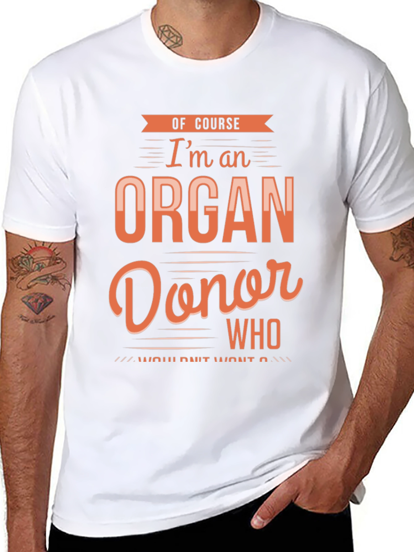 Organ Donor T-Shirt - Funny Sarcastic Gift