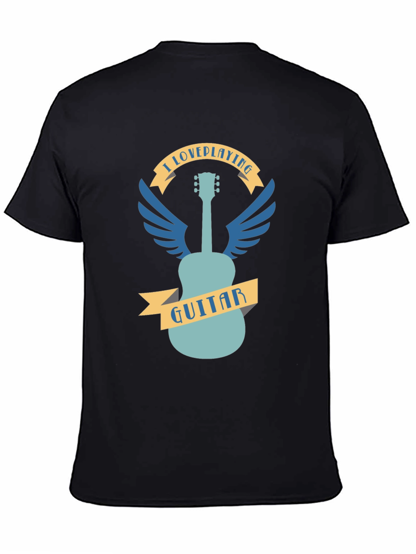 I Love Playing Guitar Graphic Tee