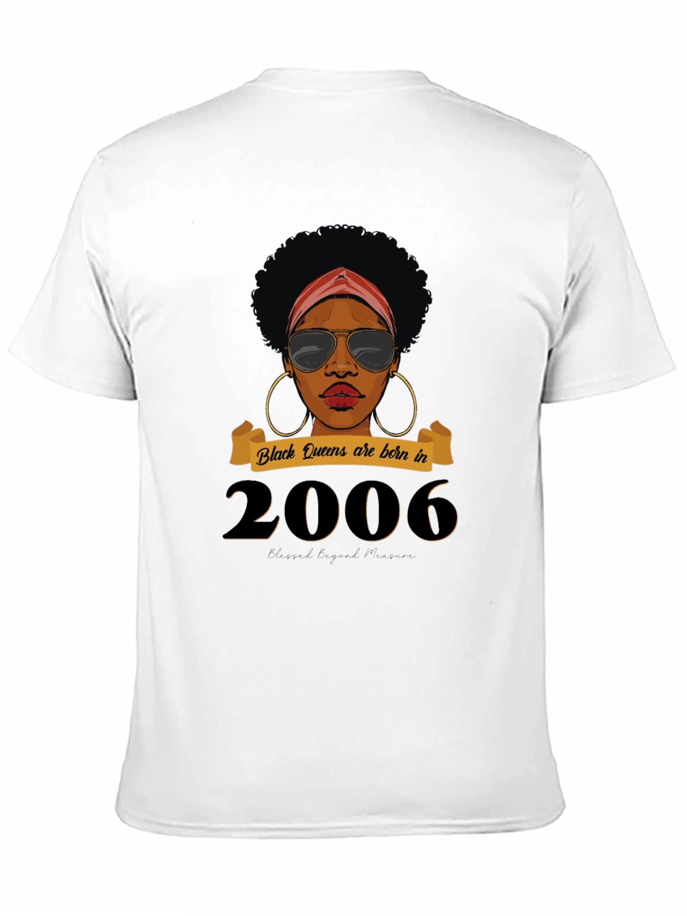 Black Queens Born In 2006 T-Shirt