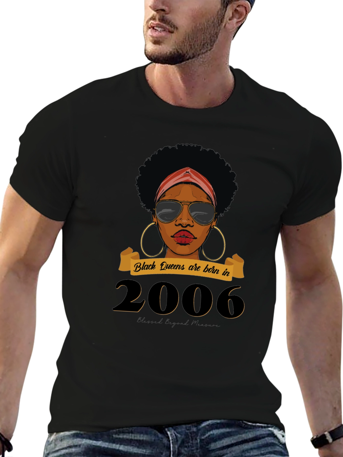 Black Queens Born In 2006 T-Shirt