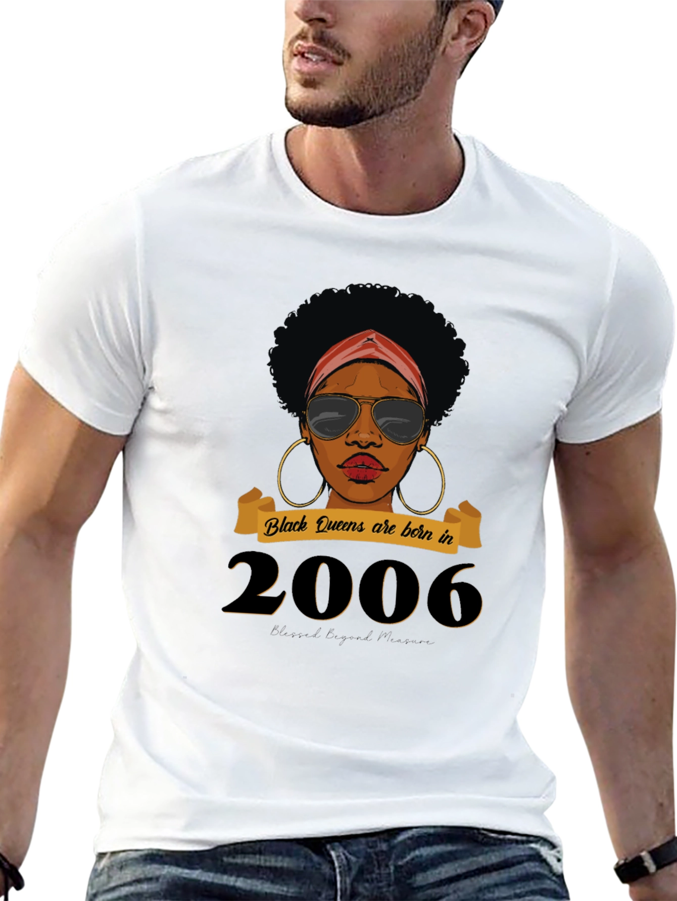 Black Queens Born In 2006 T-Shirt
