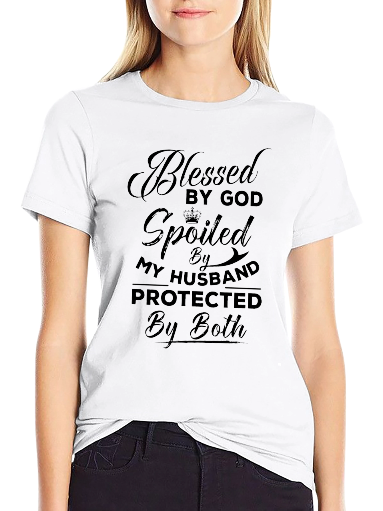 Blessed Spoiled Protected Graphic Tee