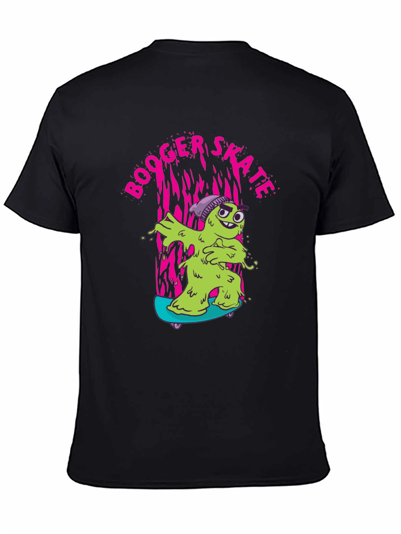 Booger Skate Graphic T-Shirt - Unique Design