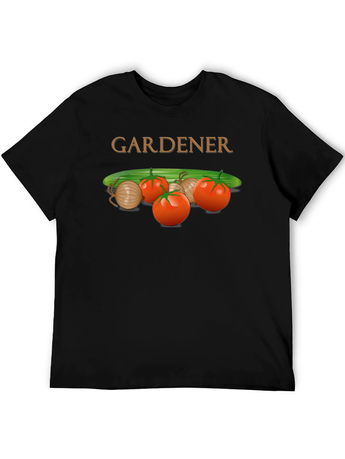 Gardener T-Shirt - Fresh Vegetable Design