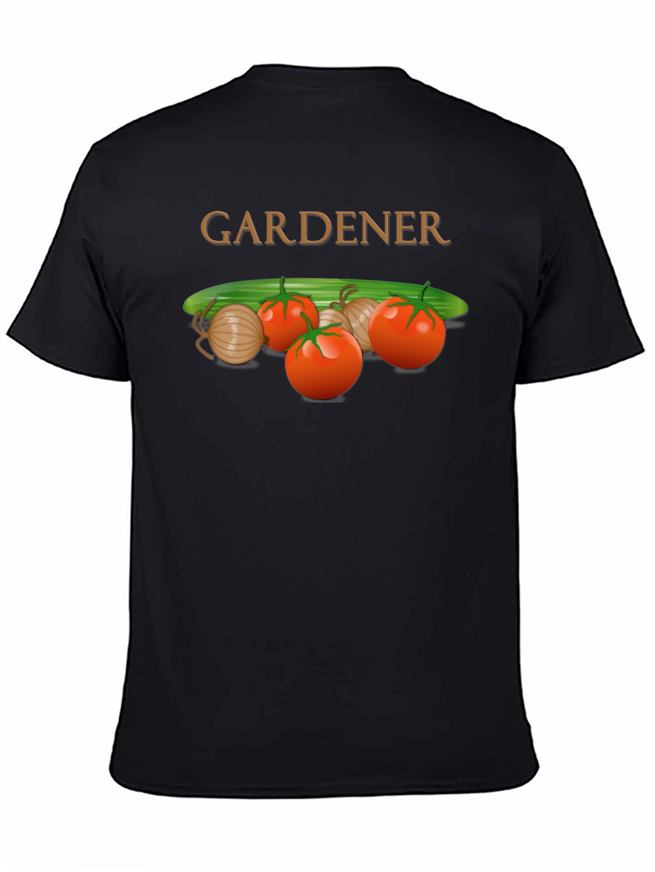 Gardener T-Shirt - Fresh Vegetable Design