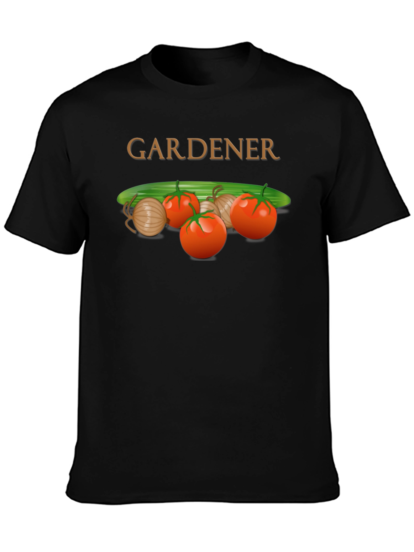 Gardener T-Shirt - Fresh Vegetable Design
