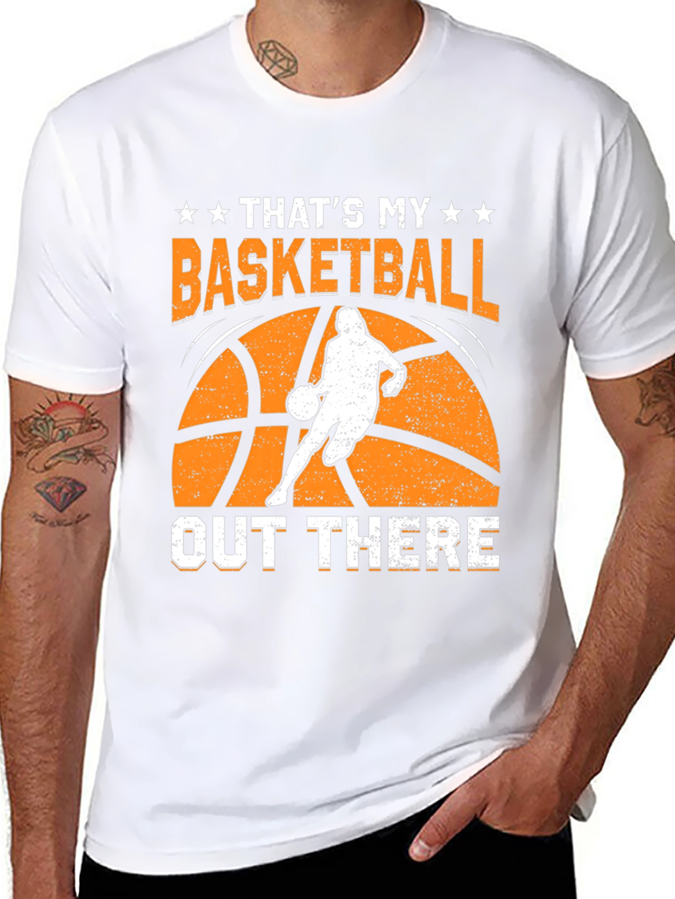 Basketball Graphic T-Shirt - Thats My Basketball