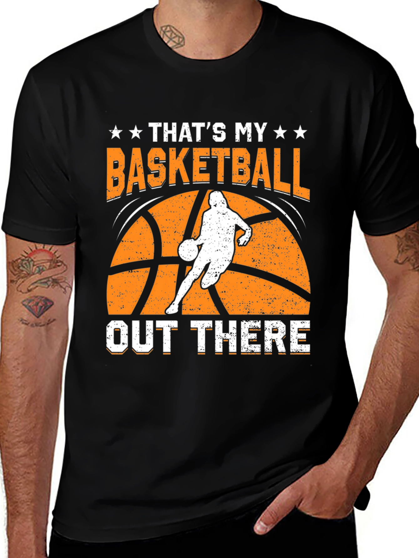 Basketball Graphic T-Shirt - Thats My Basketball