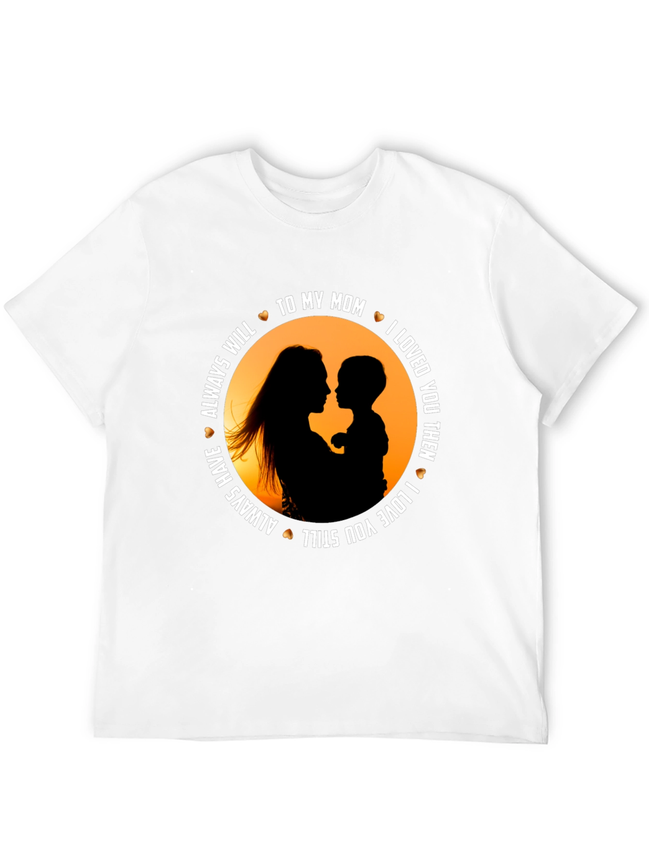 To My Mom Black Graphic Tee