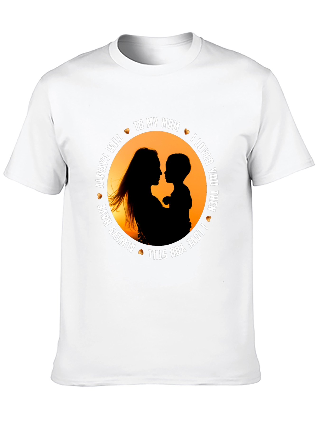 To My Mom Black Graphic Tee