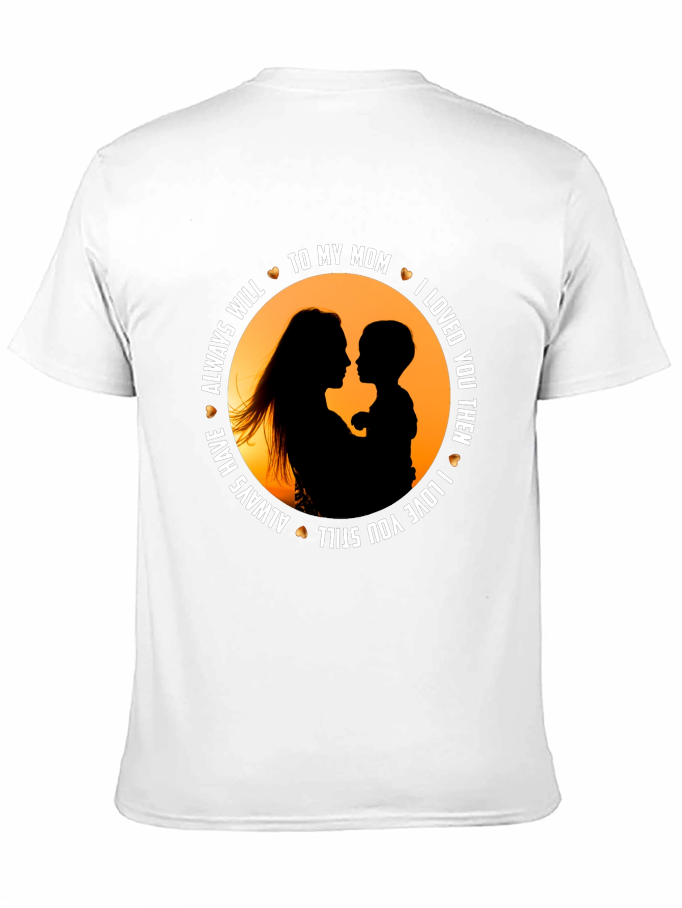 To My Mom Black Graphic Tee