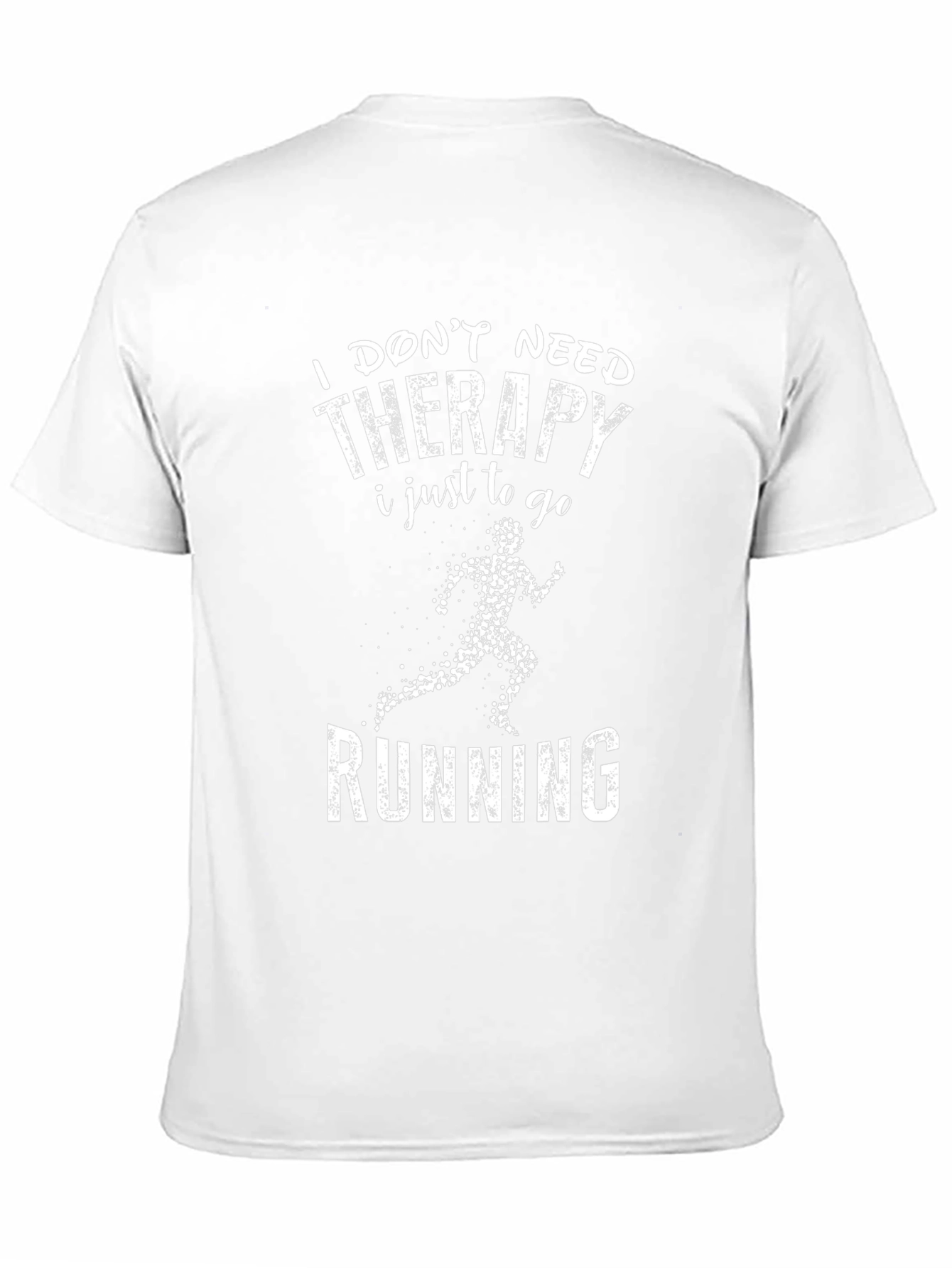 Running Therapy T-Shirt: Funny Workout Tee