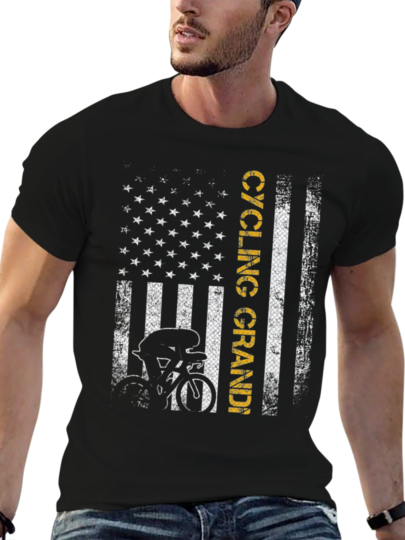 Cycling Grandi Flag T-Shirt