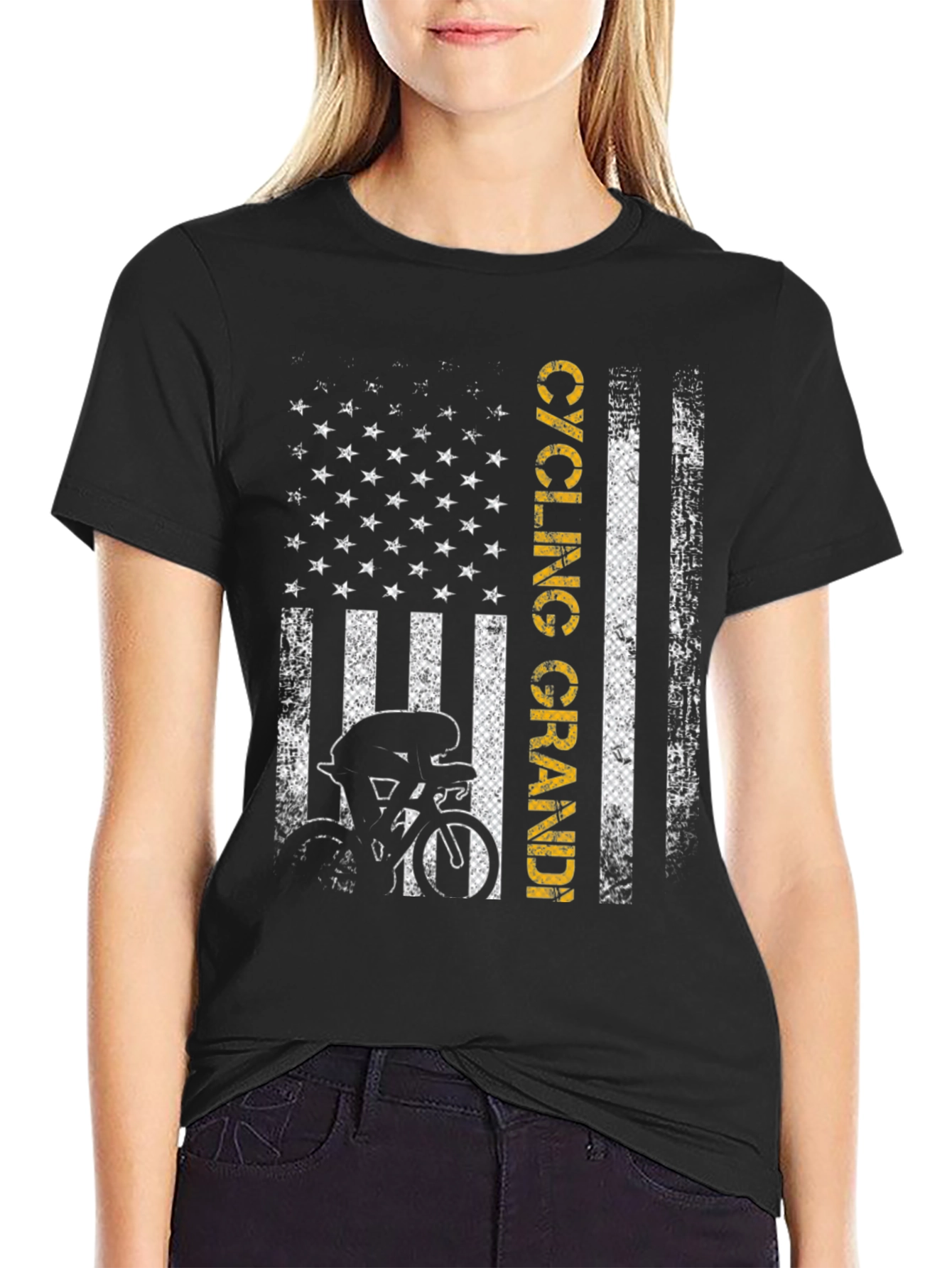 Cycling Grandi Flag T-Shirt