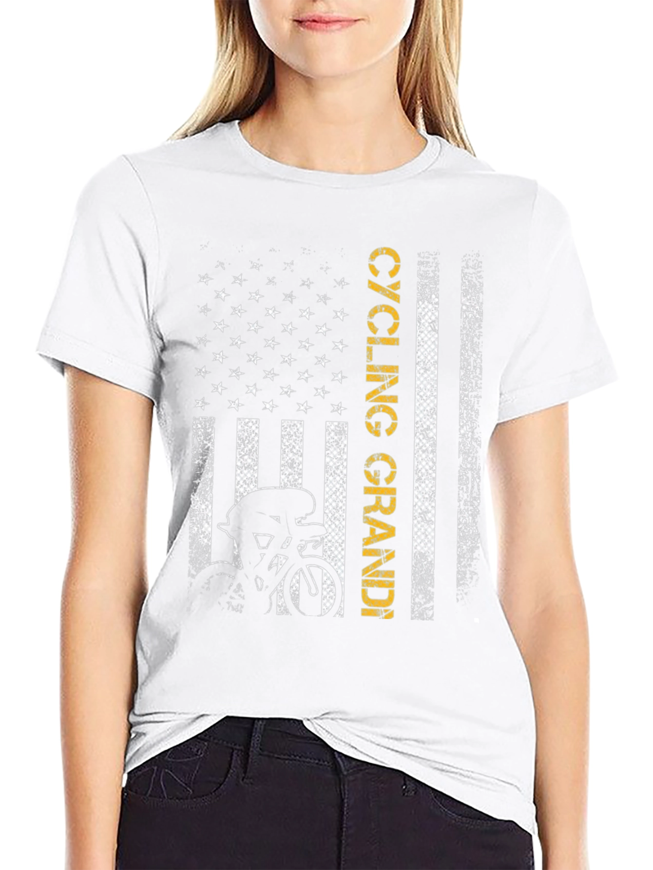 Cycling Grandi Flag T-Shirt