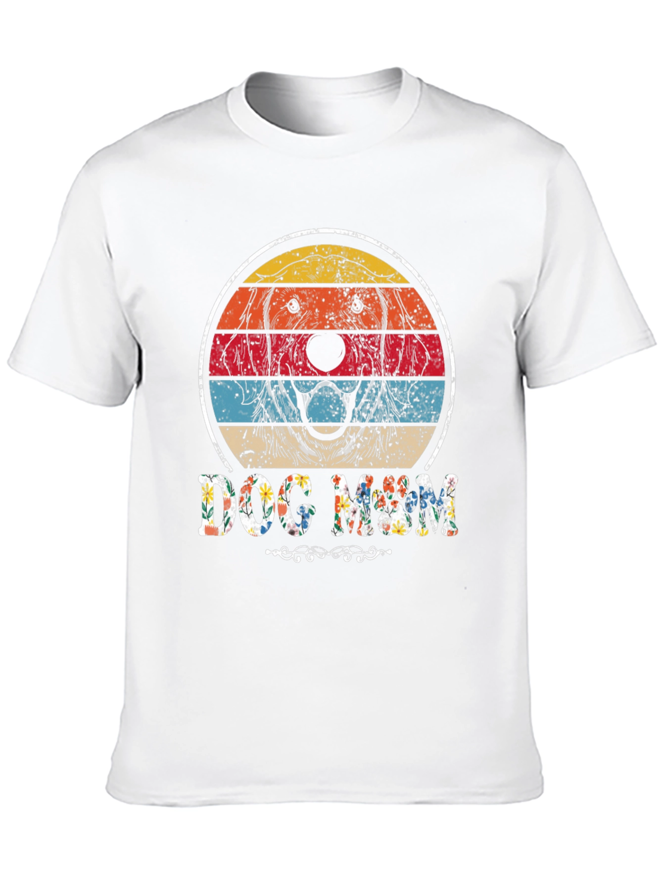 Dog Mom Retro Graphic Tee