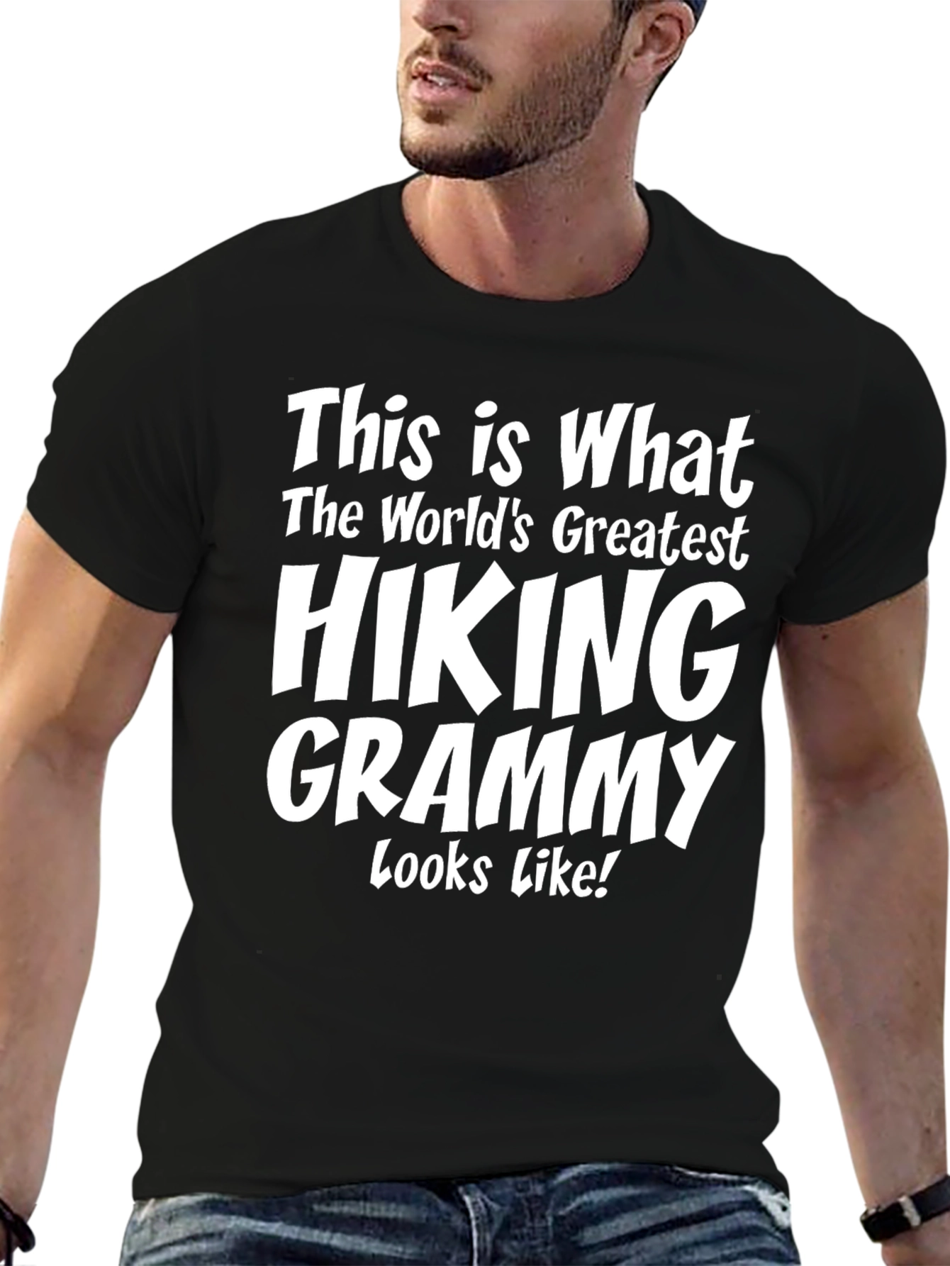 Hiking Grammy T-Shirt - Worlds Greatest