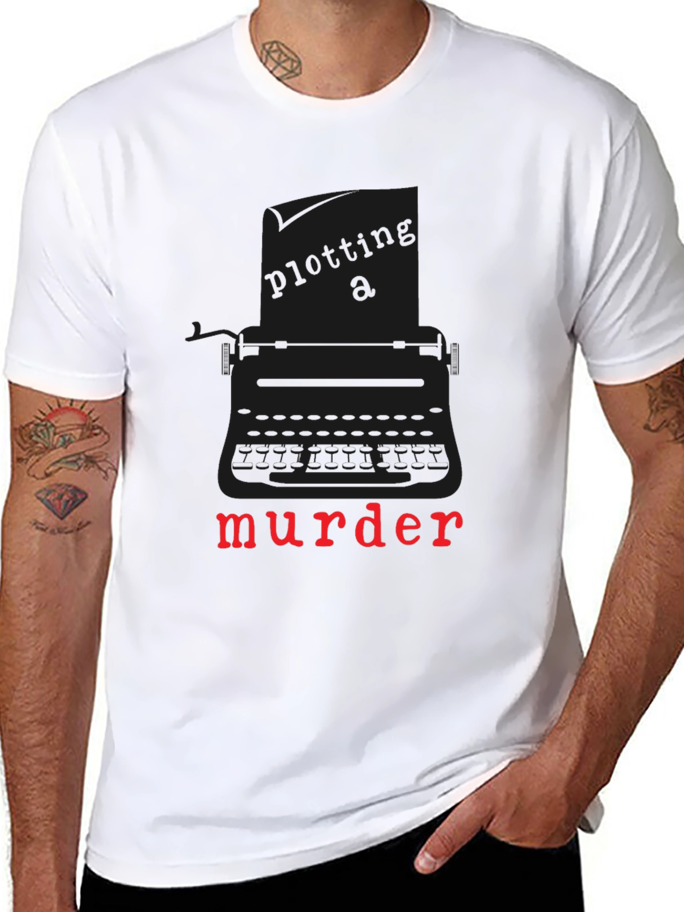 Plotting Murder T-Shirt