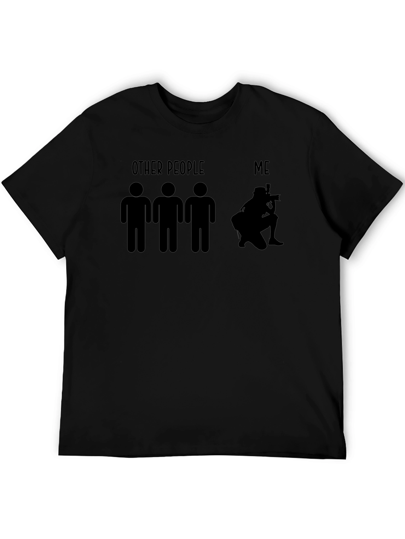 Photographer Graphic Tee - Other People vs Me