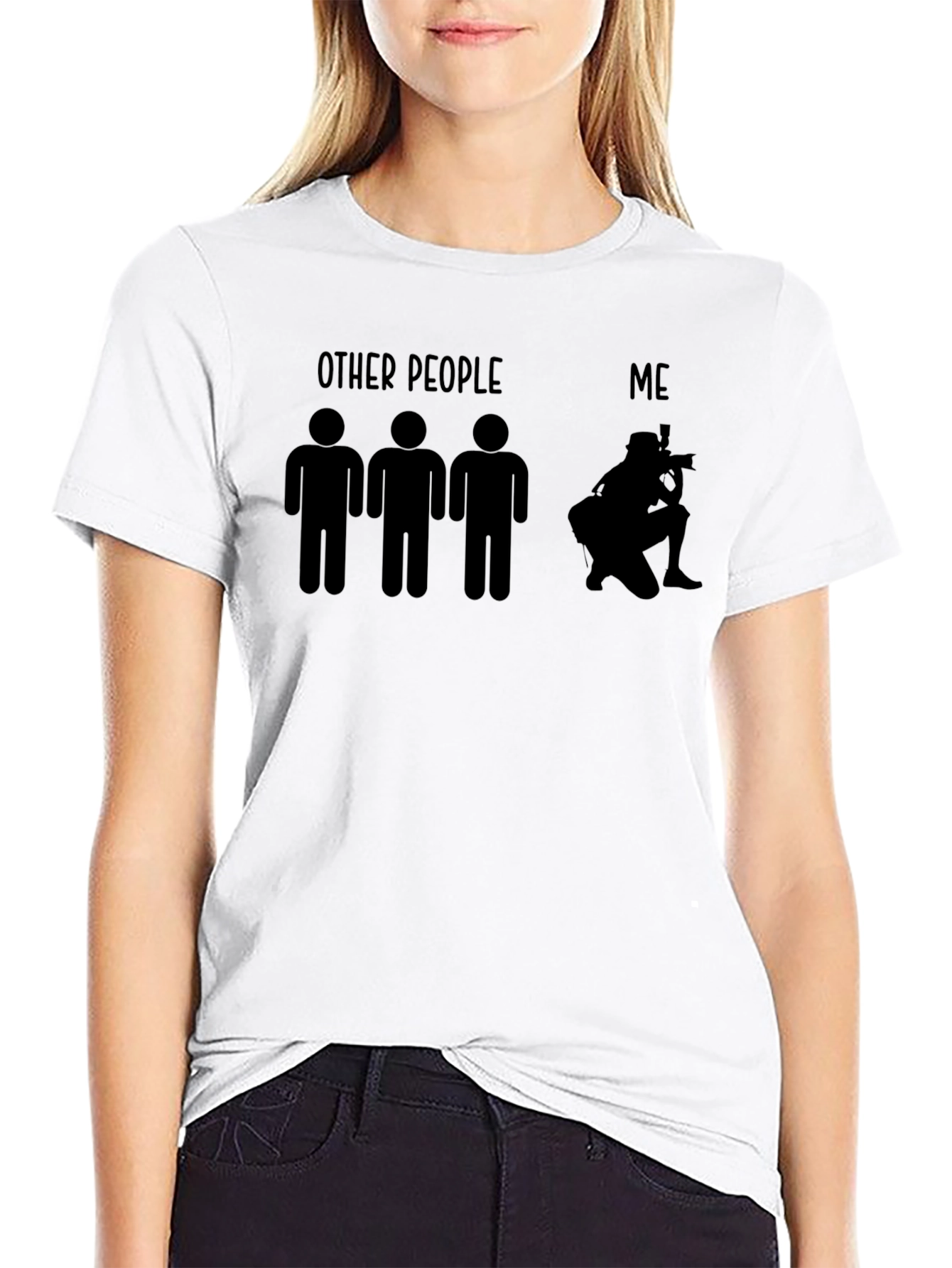 Photographer Graphic Tee - Other People vs Me