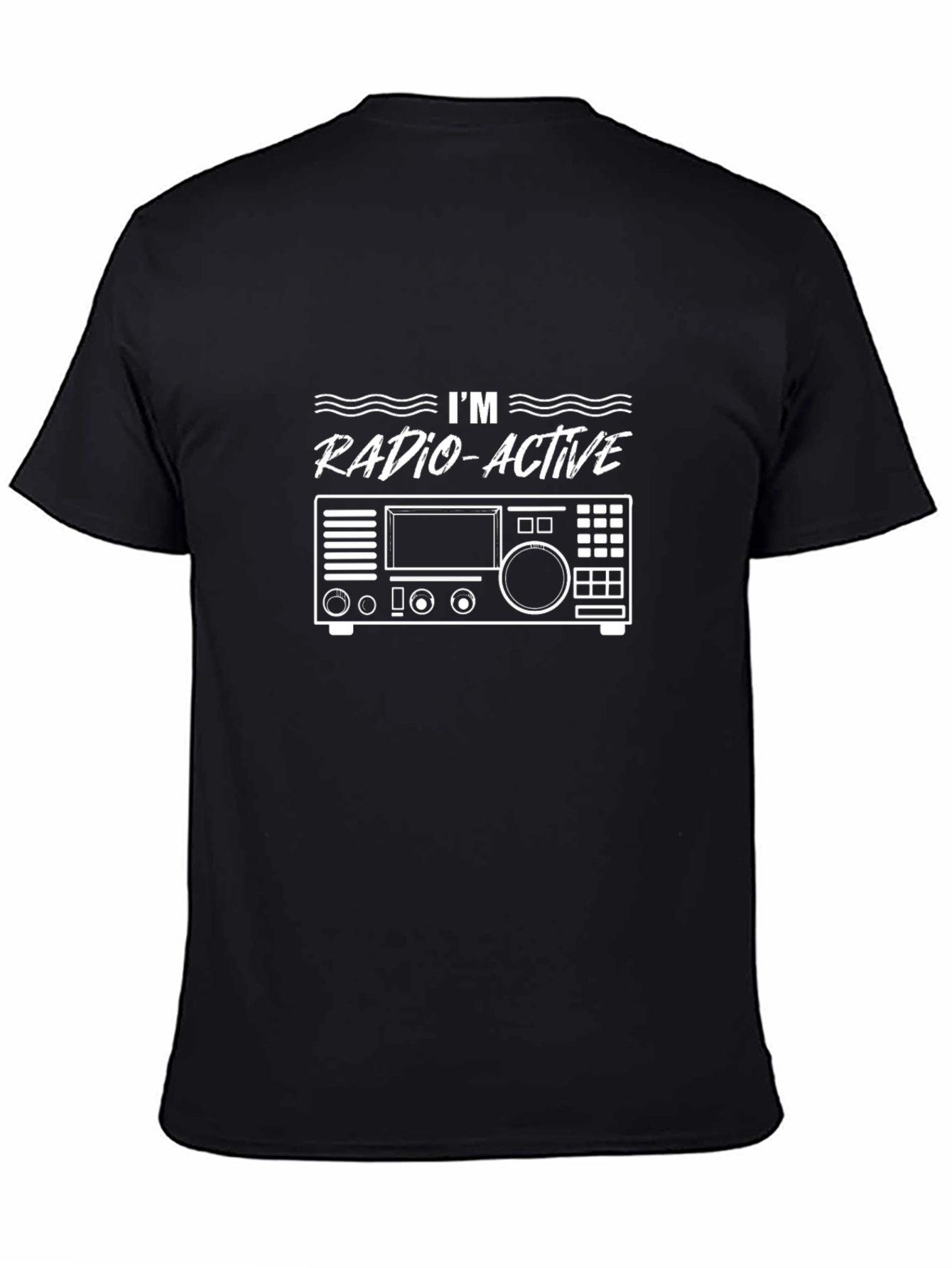 Im Radio-Active T-Shirt - Black Tee