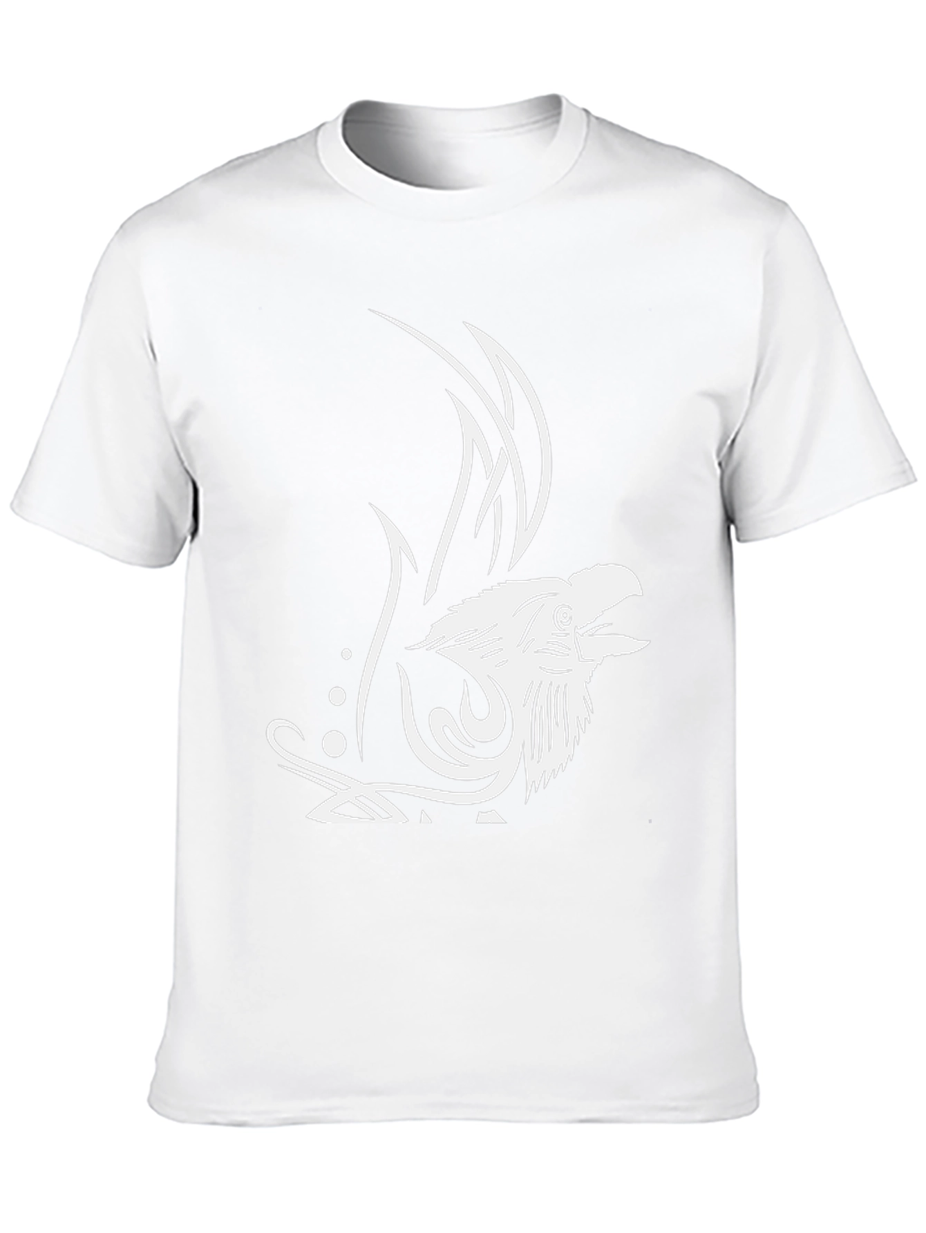 Raven Graphic Tee - Mens Black T-Shirt