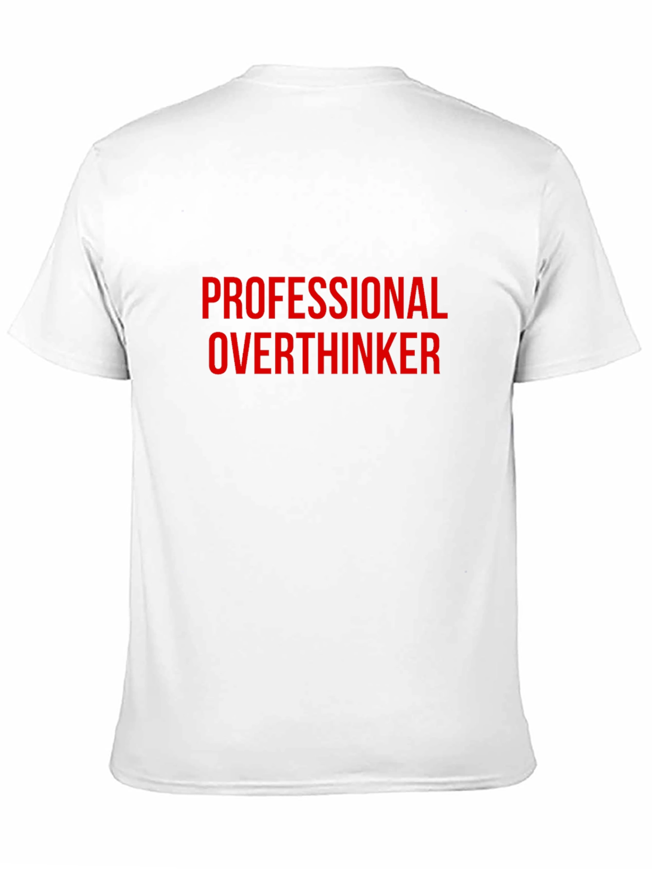 Professional Overthinker Graphic Tee - Black