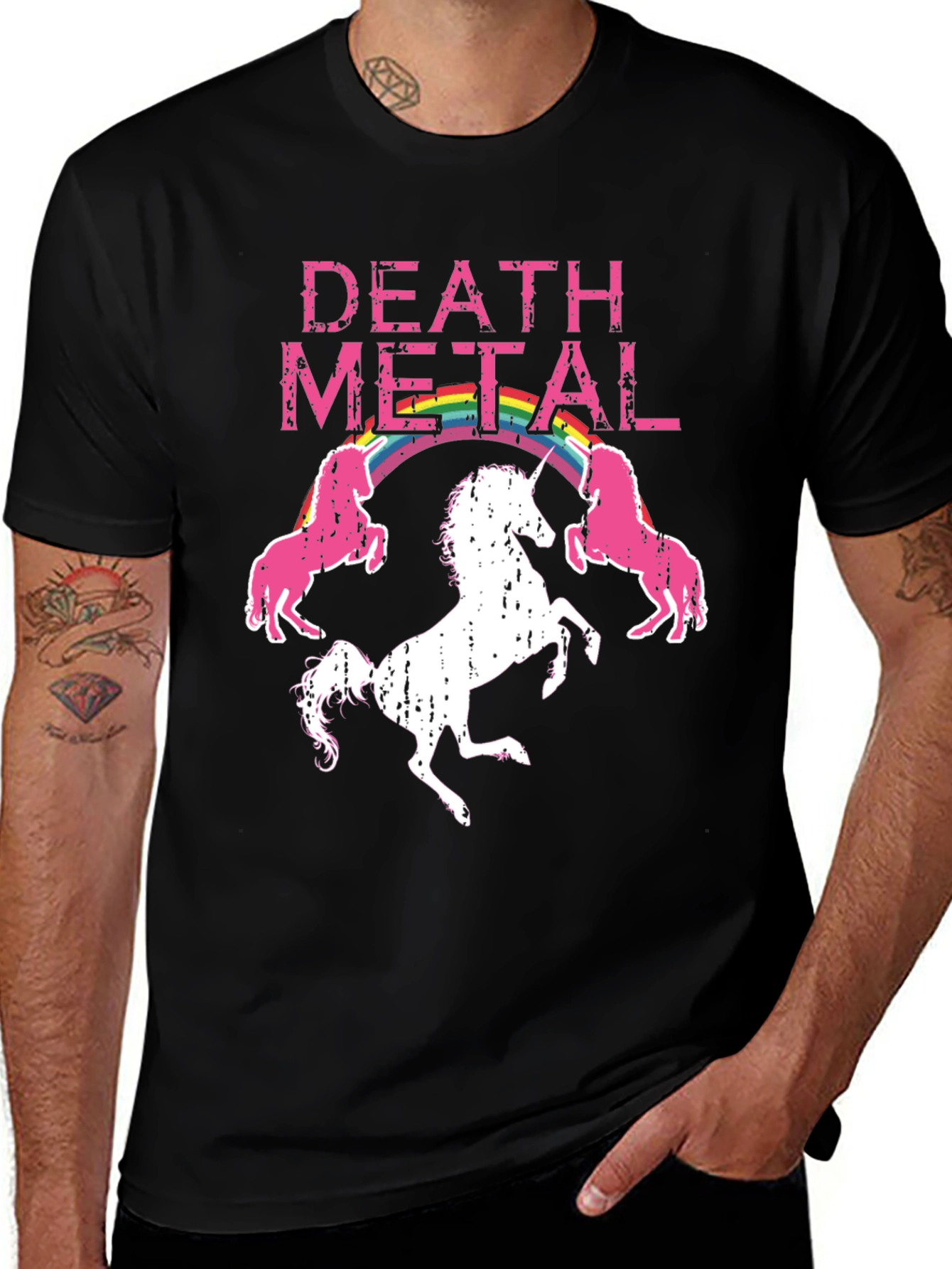 Death Metal Unicorn T-Shirt