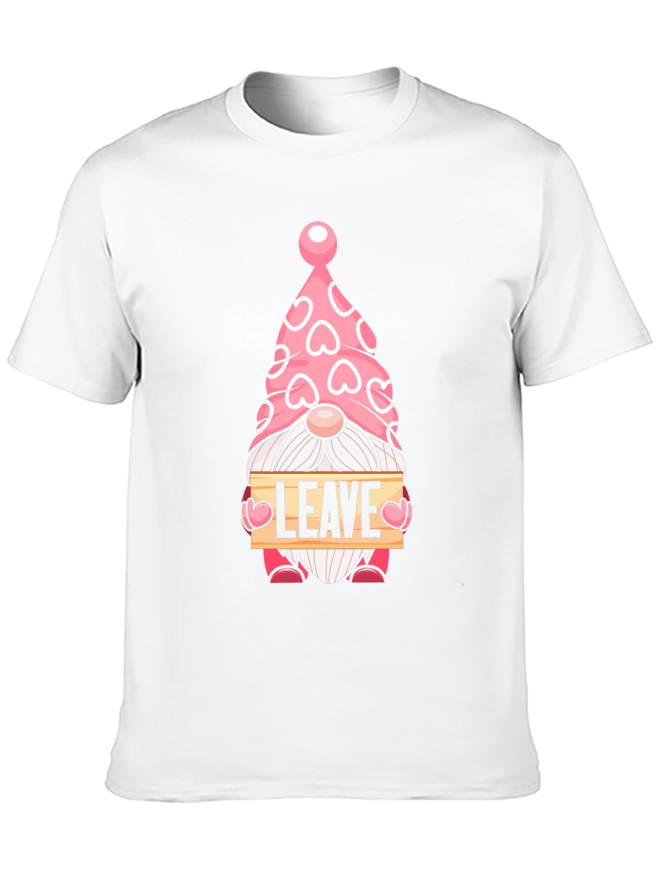 Valentines Day Gnome Leave T-Shirt