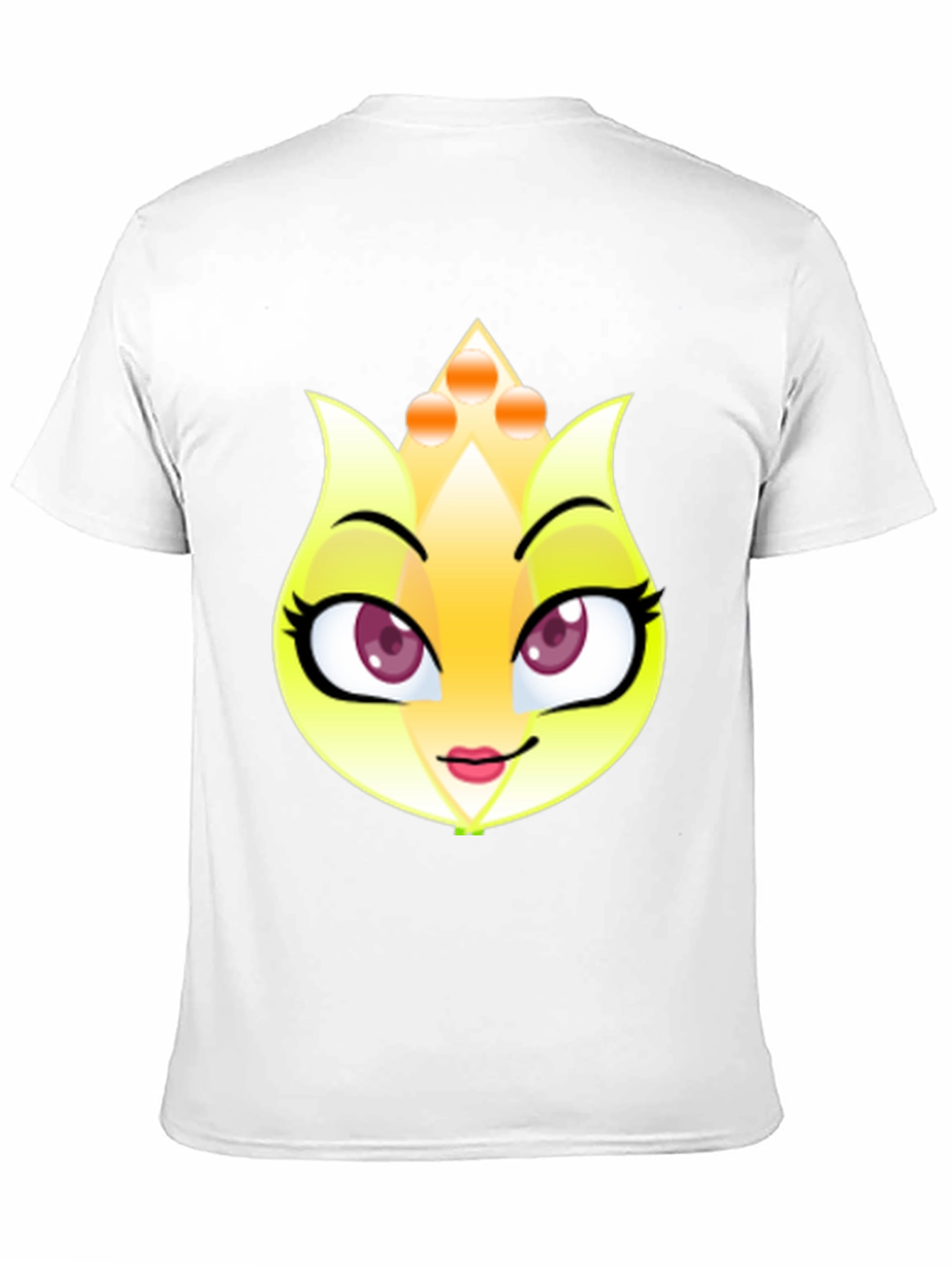 Cartoon Face Black T-Shirt
