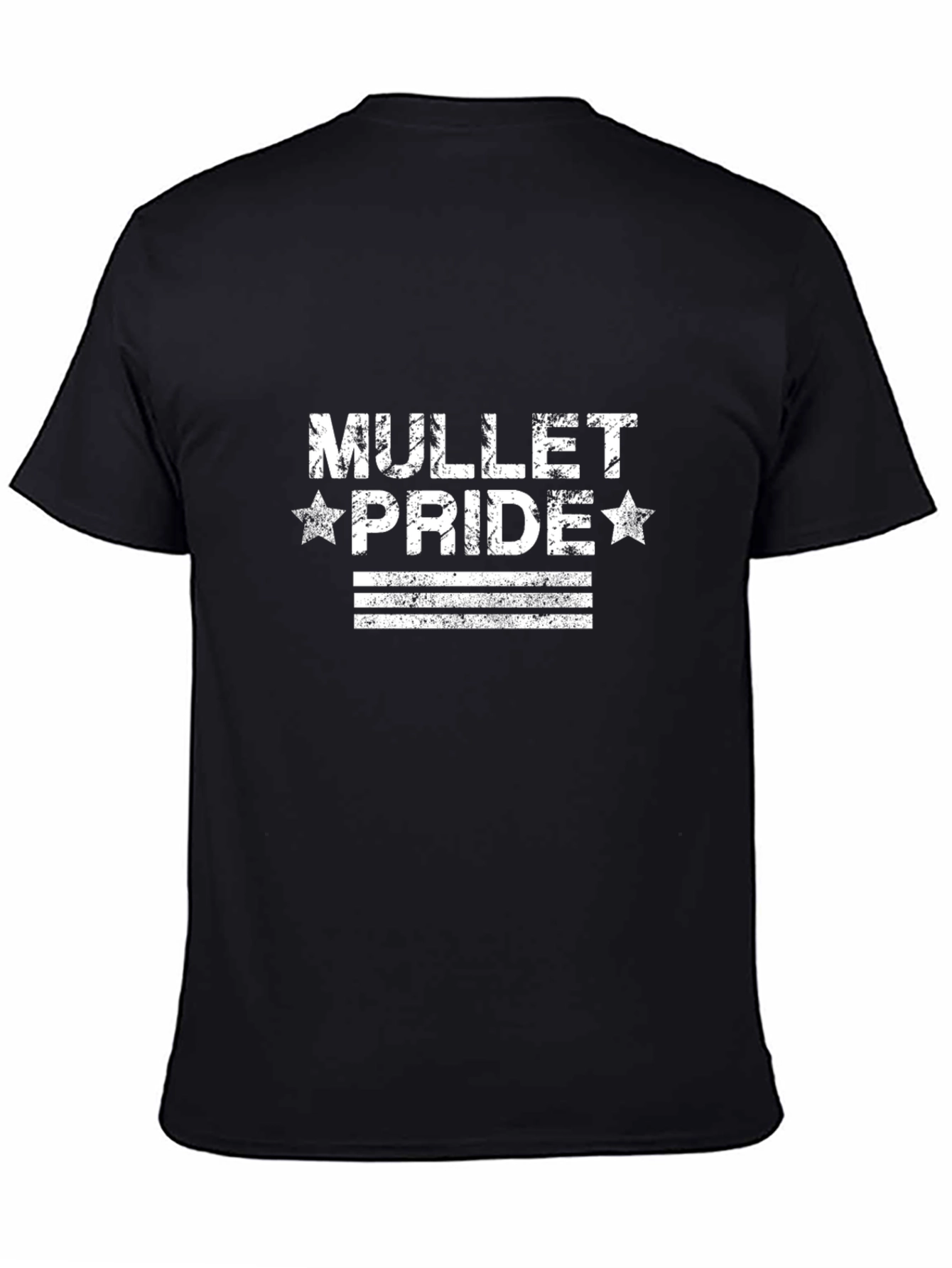 Mullet Pride T-Shirt - Distressed Graphic Tee