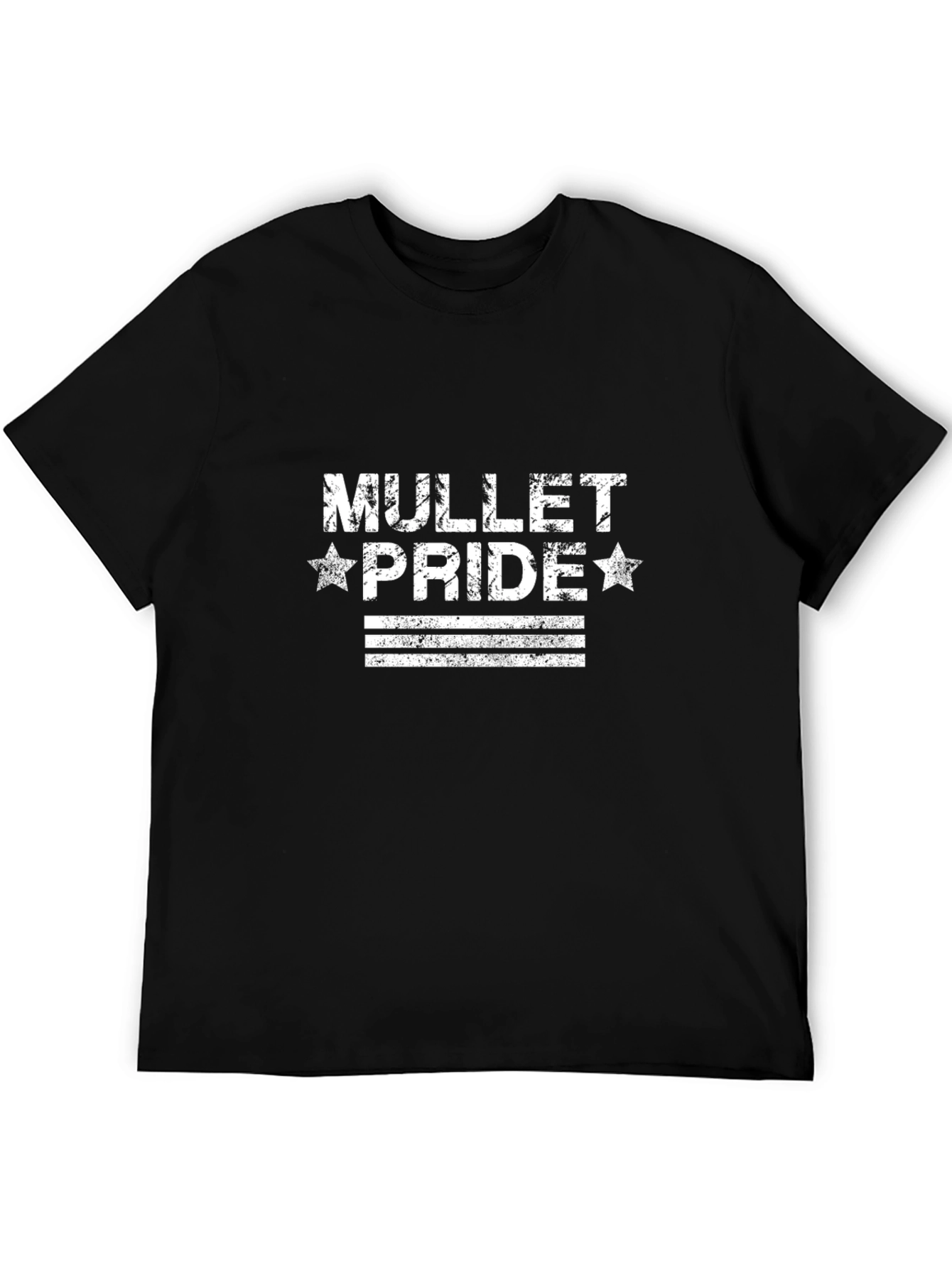 Mullet Pride T-Shirt - Distressed Graphic Tee