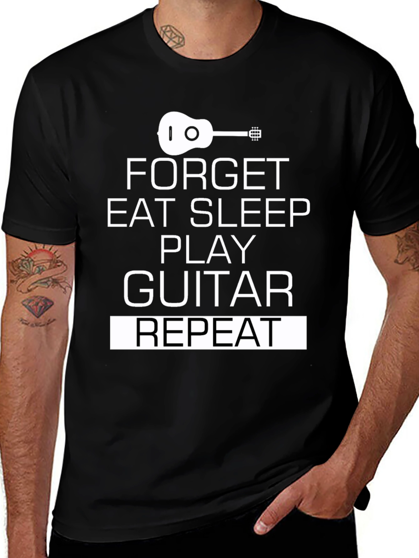 Forget Eat Sleep Play Guitar T-Shirt