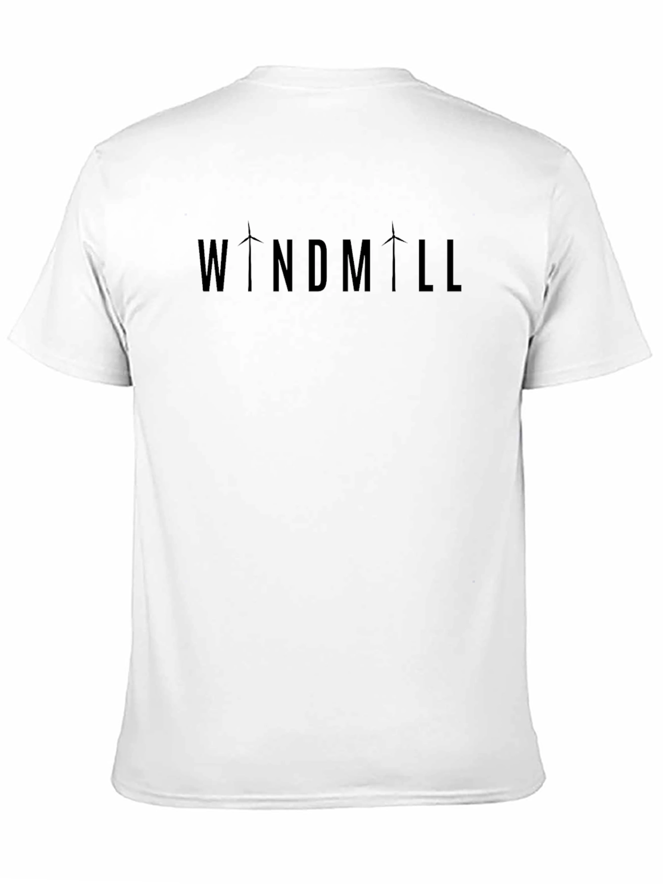 Windmill Graphic T-Shirt - Eco-Friendly Style