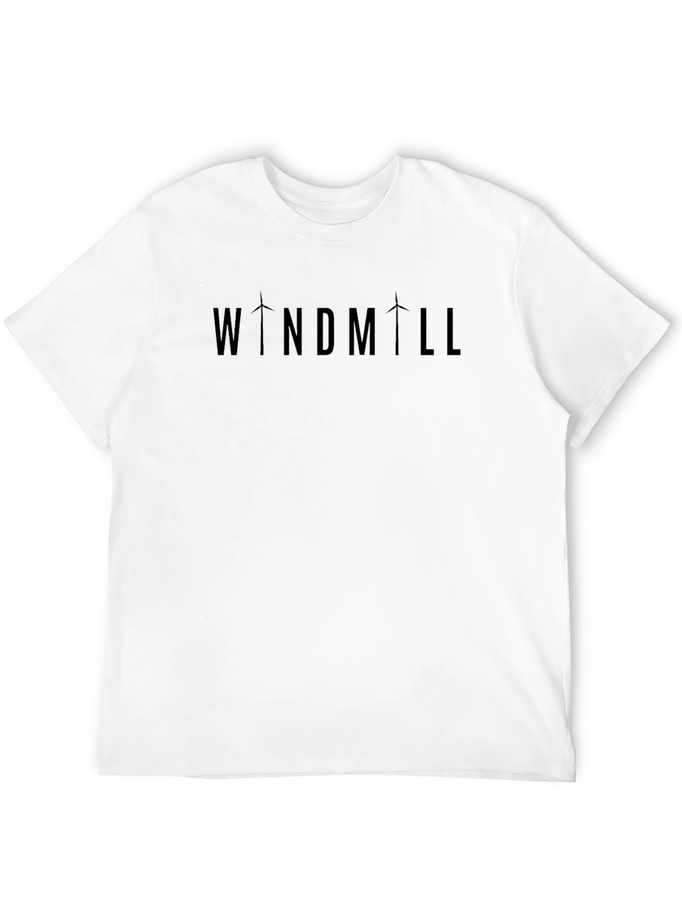 Windmill Graphic T-Shirt - Eco-Friendly Style