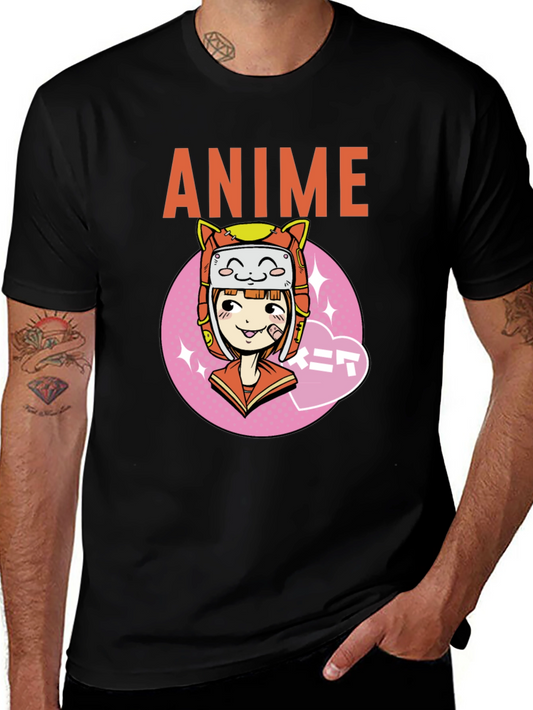 Anime Graphic T-Shirt