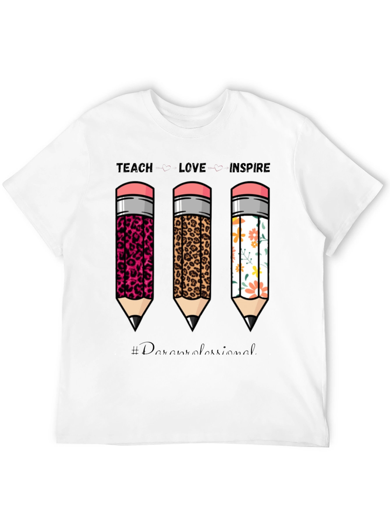 Teach Love Inspire Teacher T-Shirt
