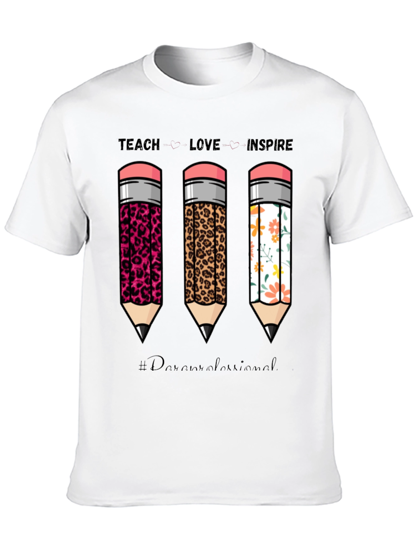 Teach Love Inspire Teacher T-Shirt