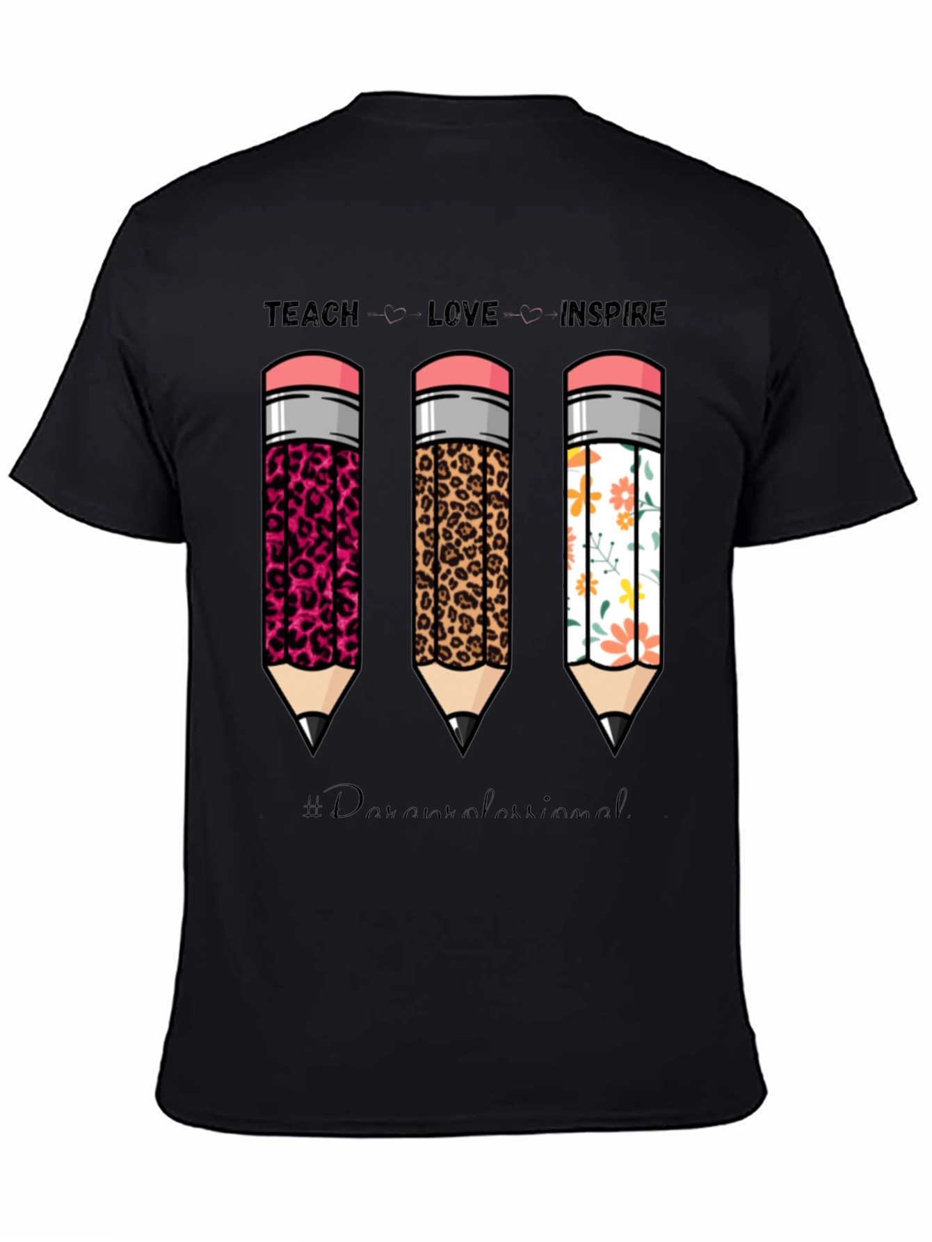 Teach Love Inspire Teacher T-Shirt
