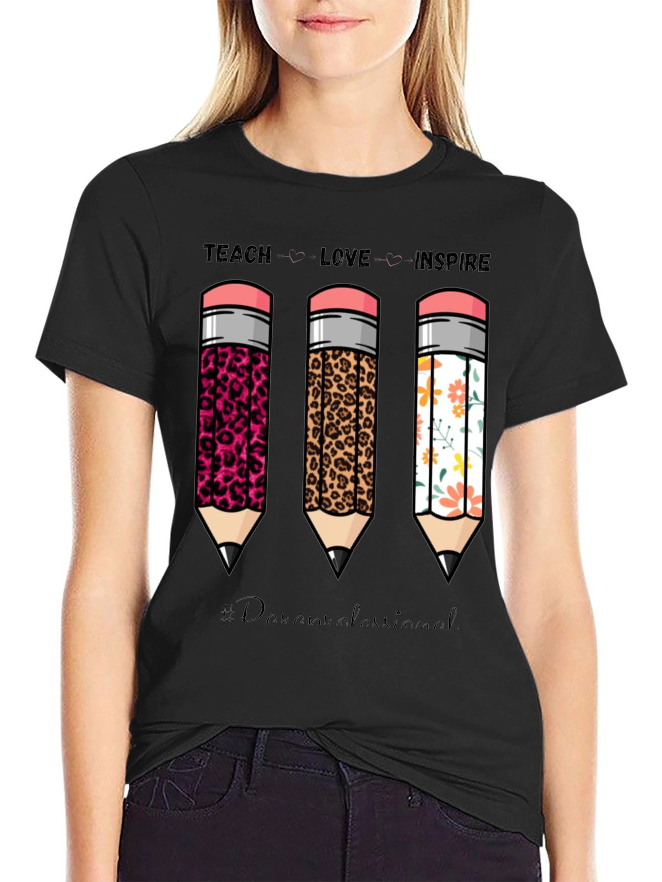 Teach Love Inspire Teacher T-Shirt