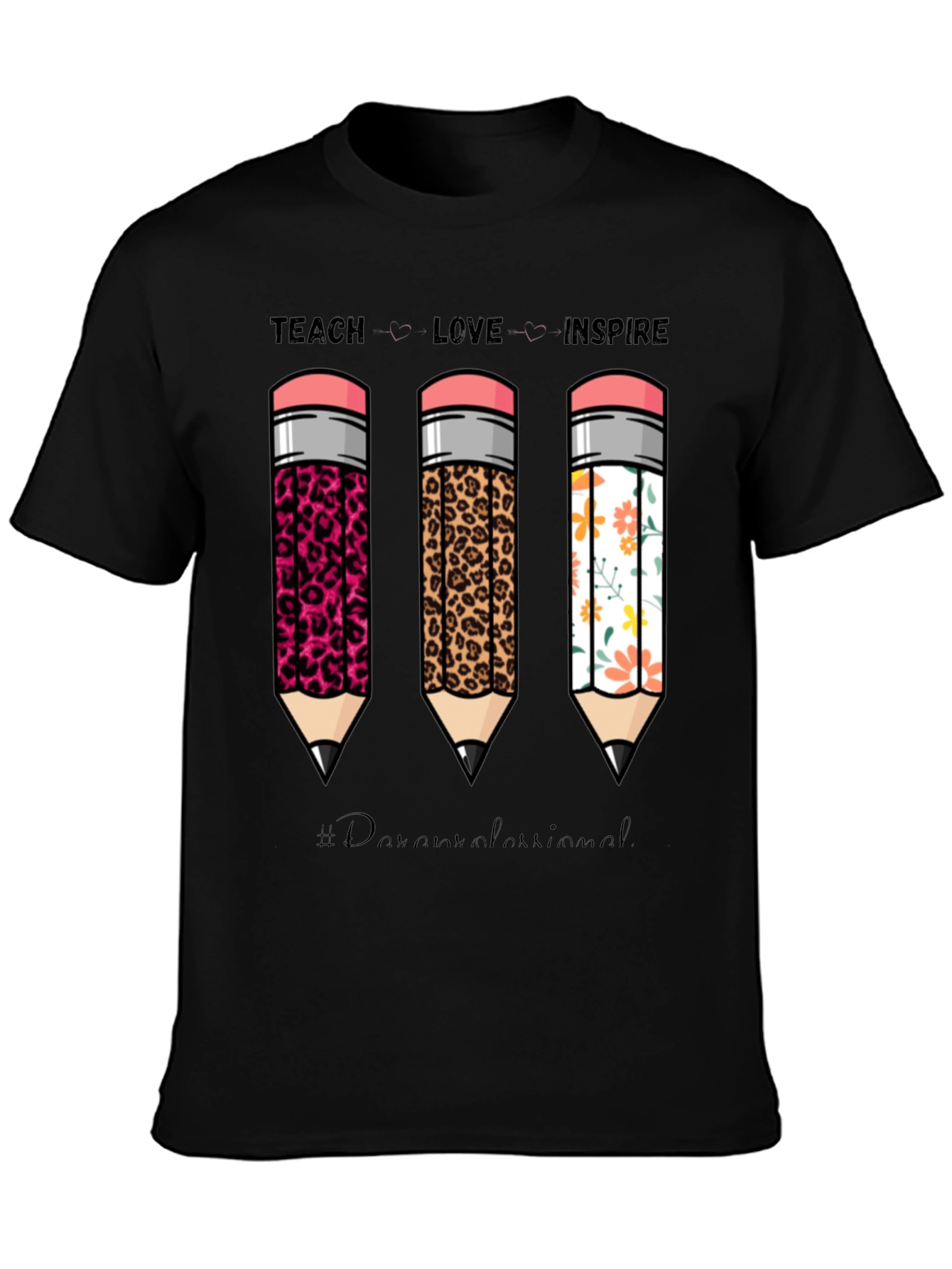 Teach Love Inspire Teacher T-Shirt
