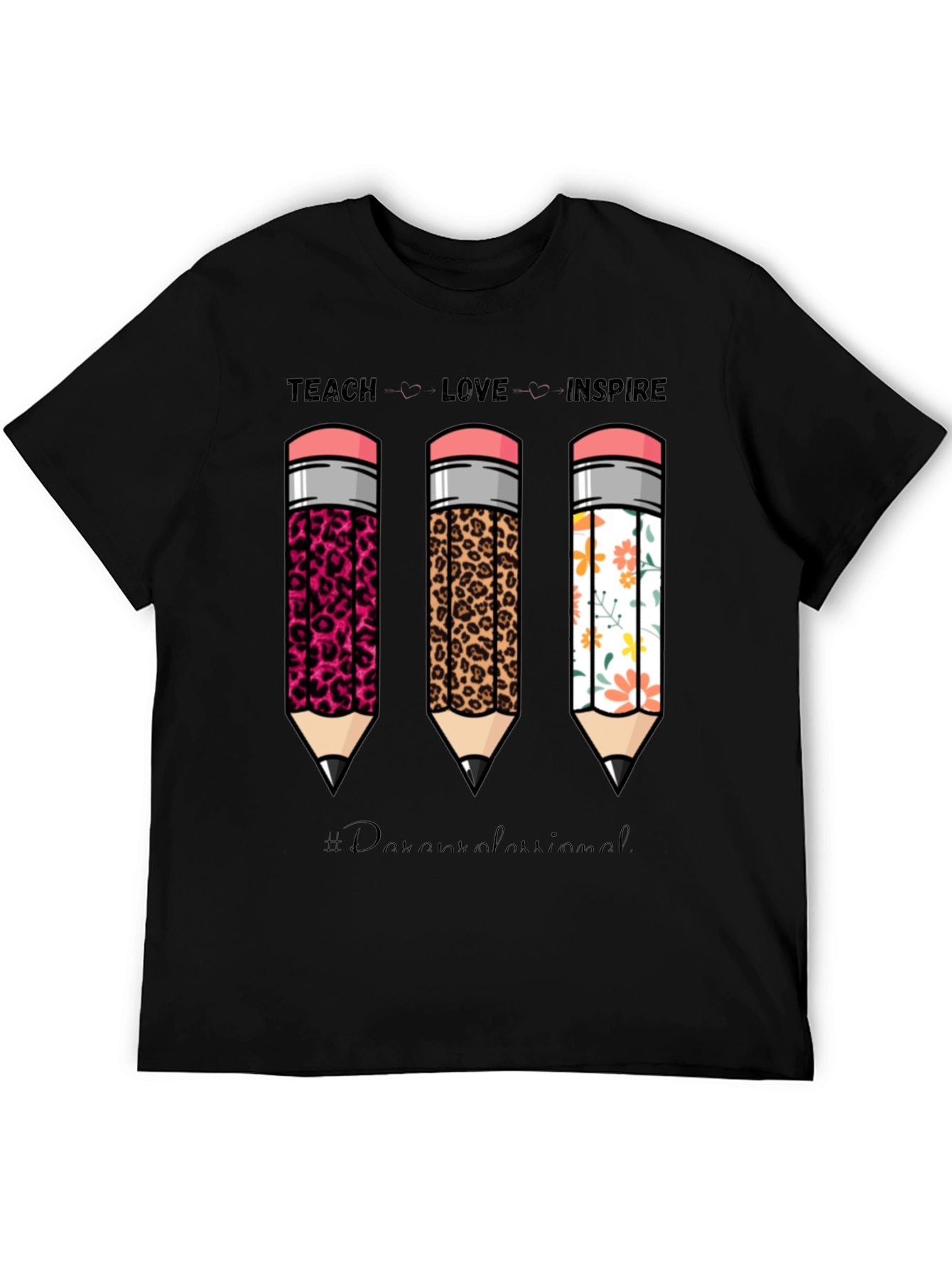 Teach Love Inspire Teacher T-Shirt