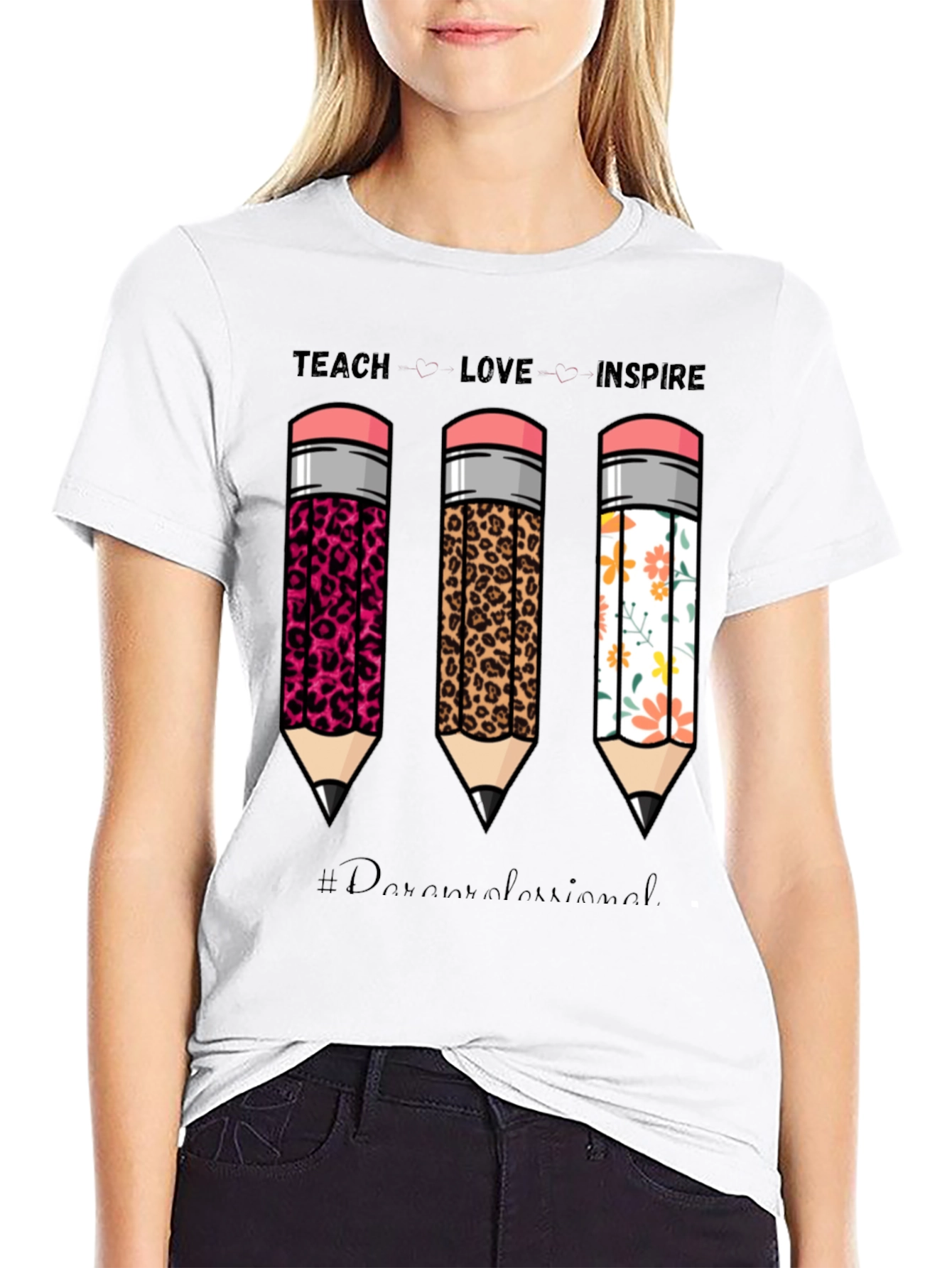Teach Love Inspire Teacher T-Shirt
